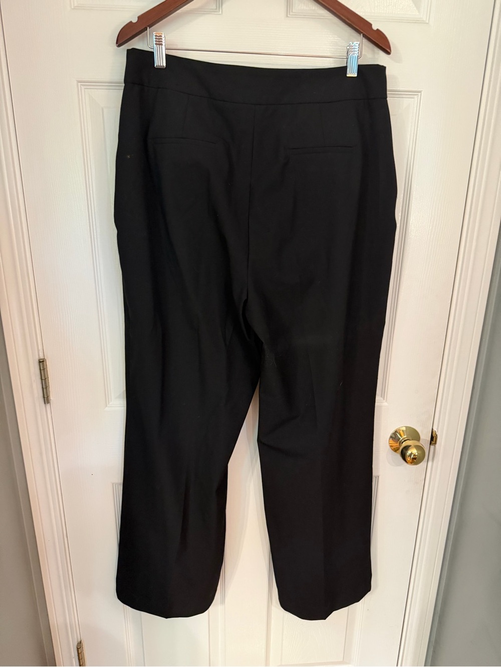 Rachel Zoe Black Straight-Leg Dress Trousers - Picture 5 of 6